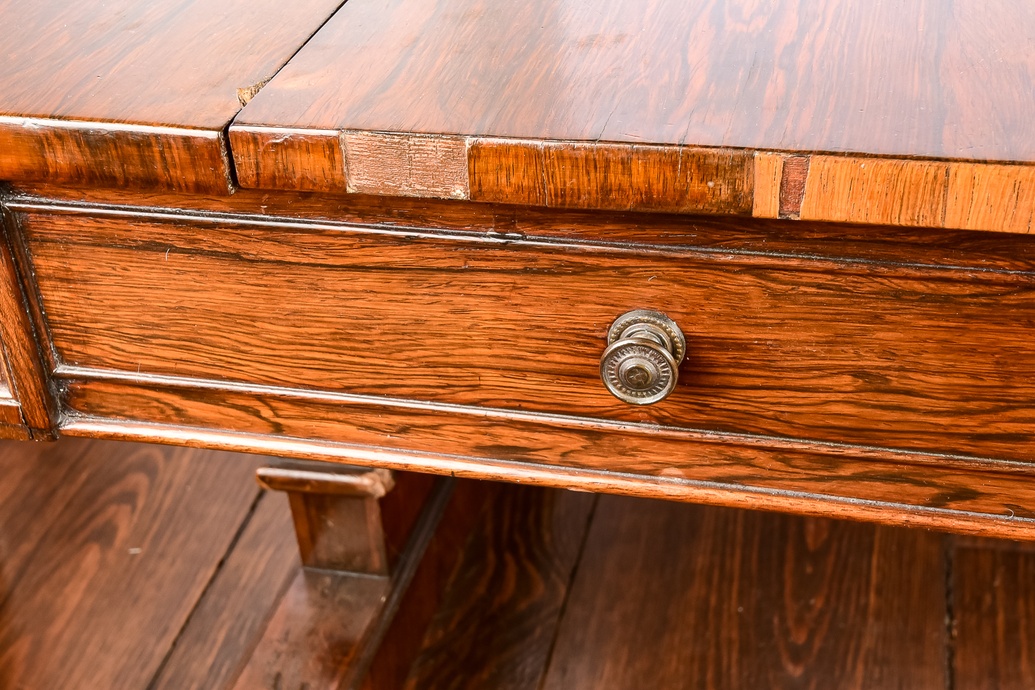 Slide-Top Wood Game Table