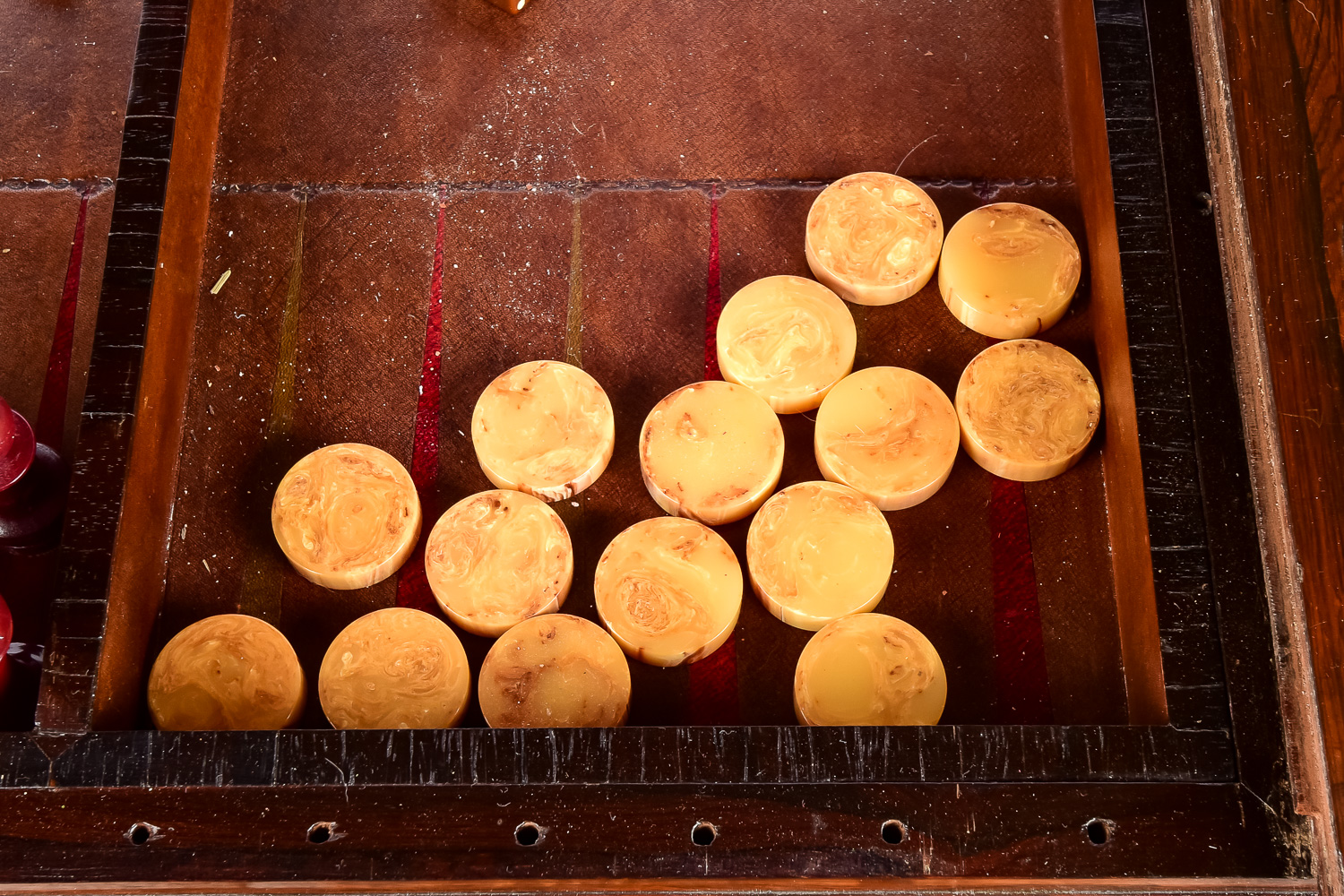 Slide-Top Wood Game Table