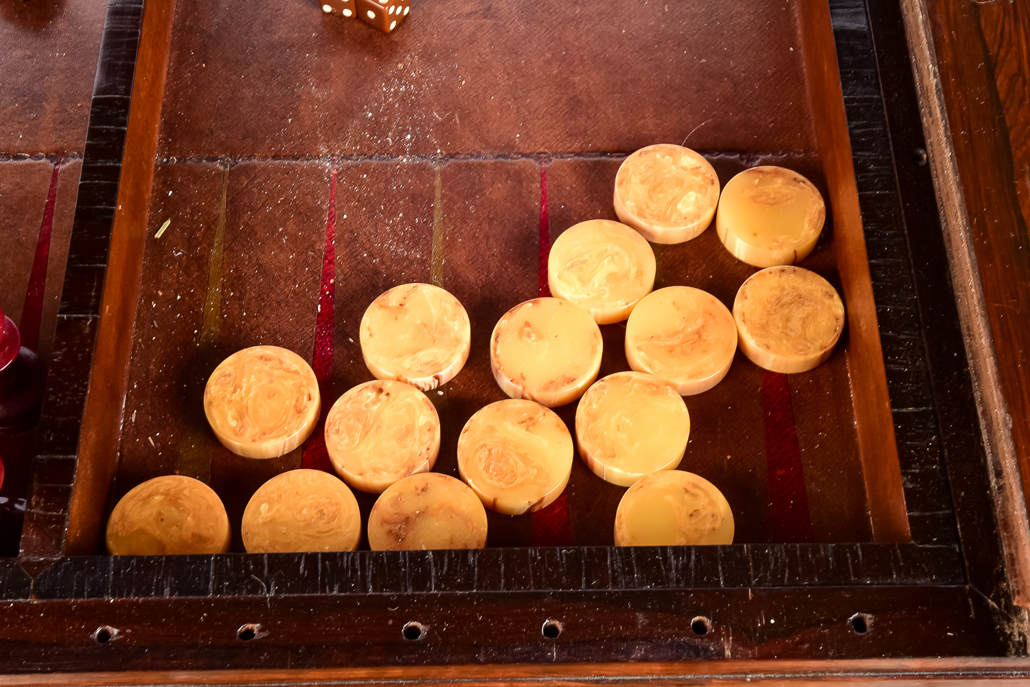 Slide-Top Wood Game Table