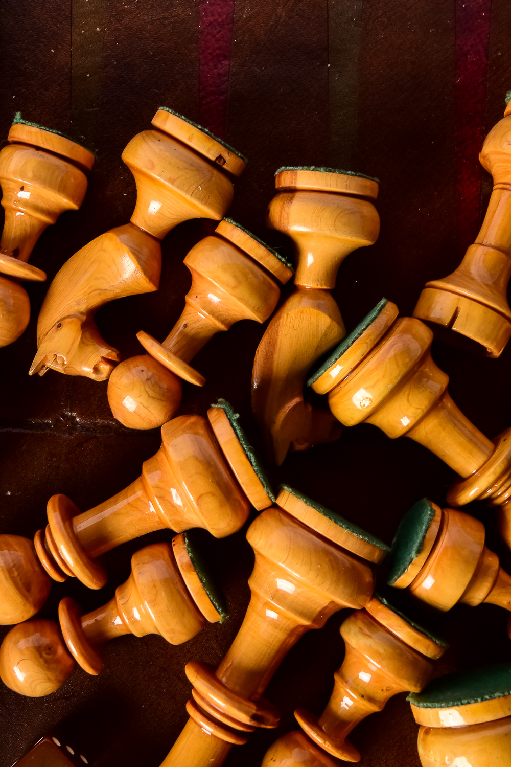 Slide-Top Wood Game Table