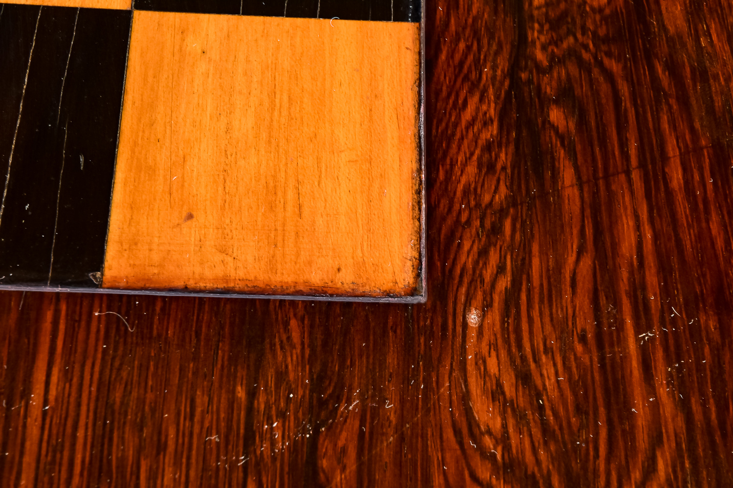 Slide-Top Wood Game Table