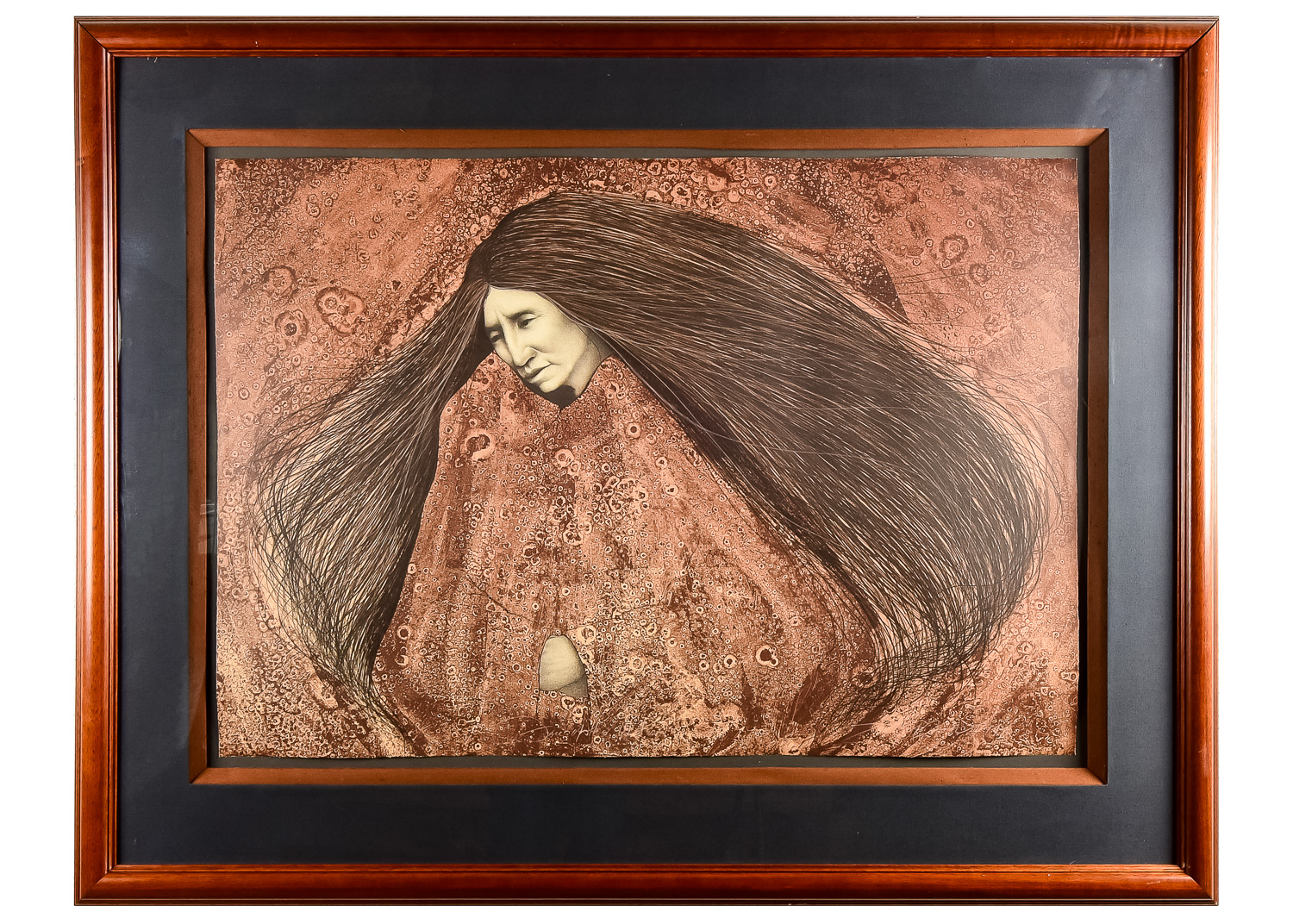 Frank Howell Lithograph "Face of Waters"