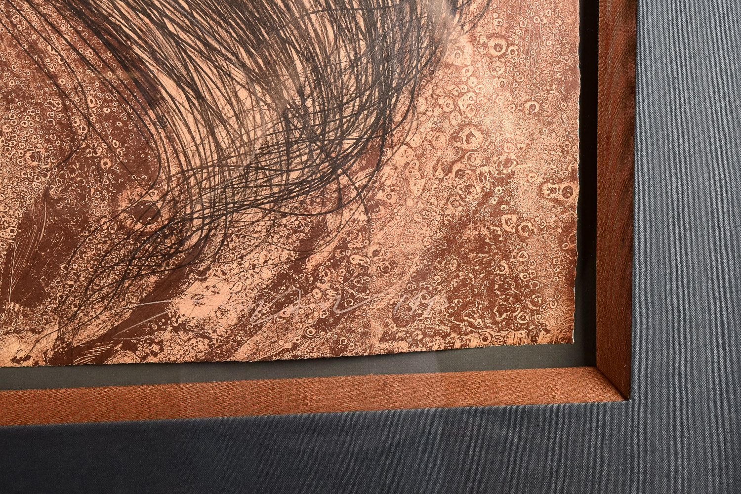 Frank Howell Lithograph "Face of Waters"