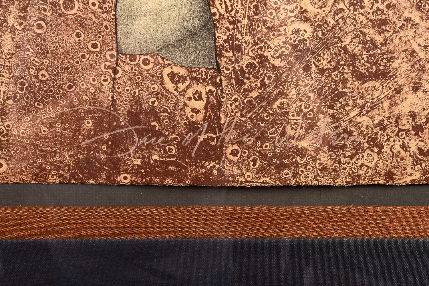 Frank Howell Lithograph "Face of Waters"