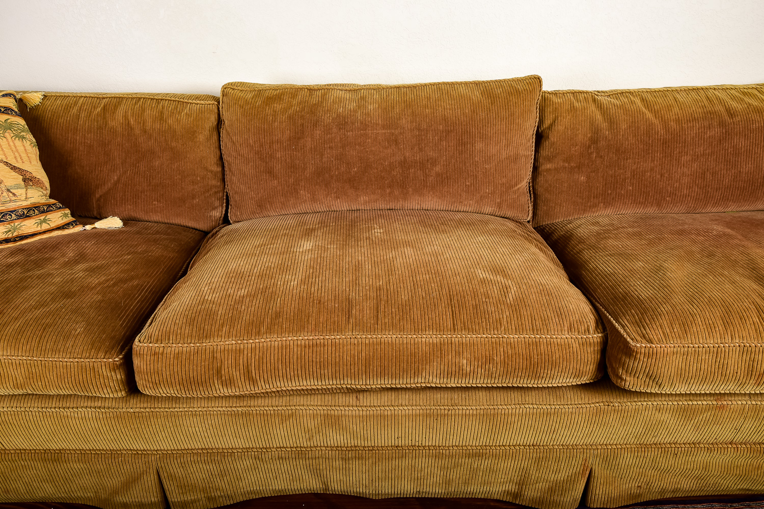 Wide-Wale Corduroy Sofa