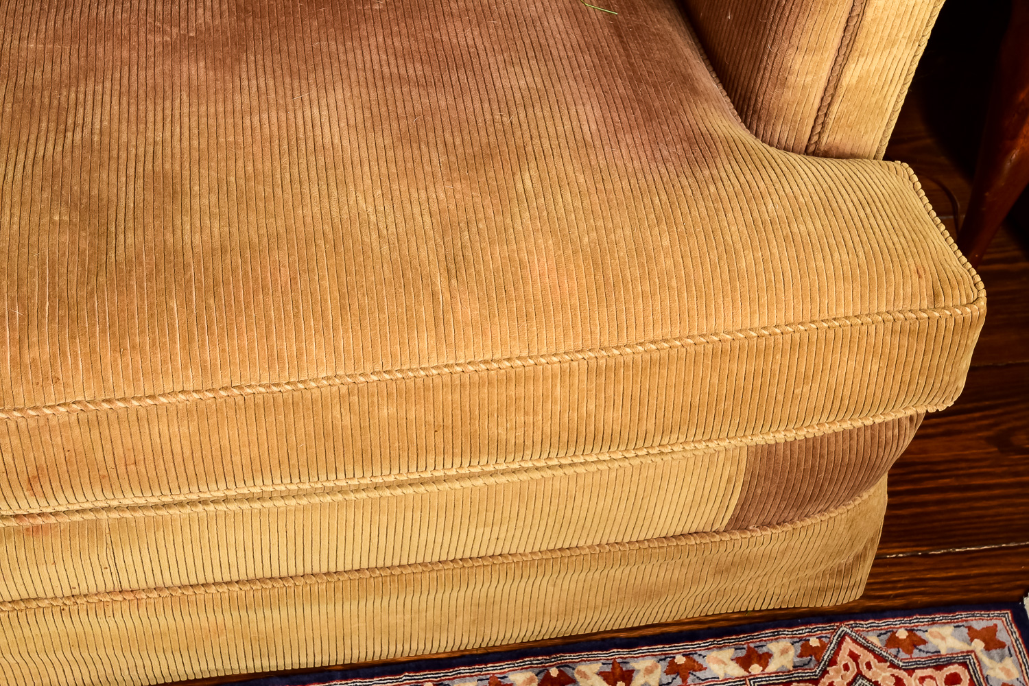 Wide-Wale Corduroy Sofa