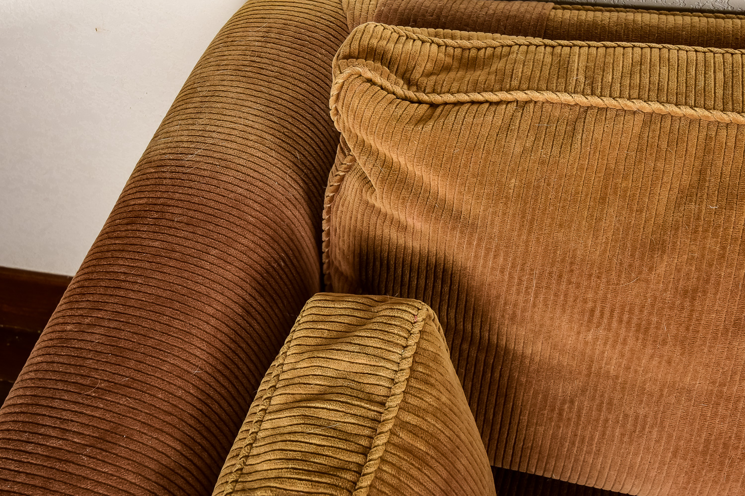 Wide-Wale Corduroy Sofa