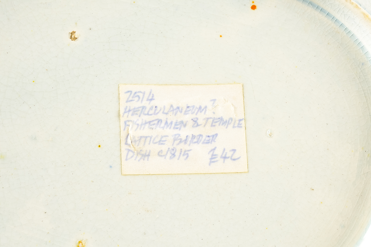 Early 19th Century Platter