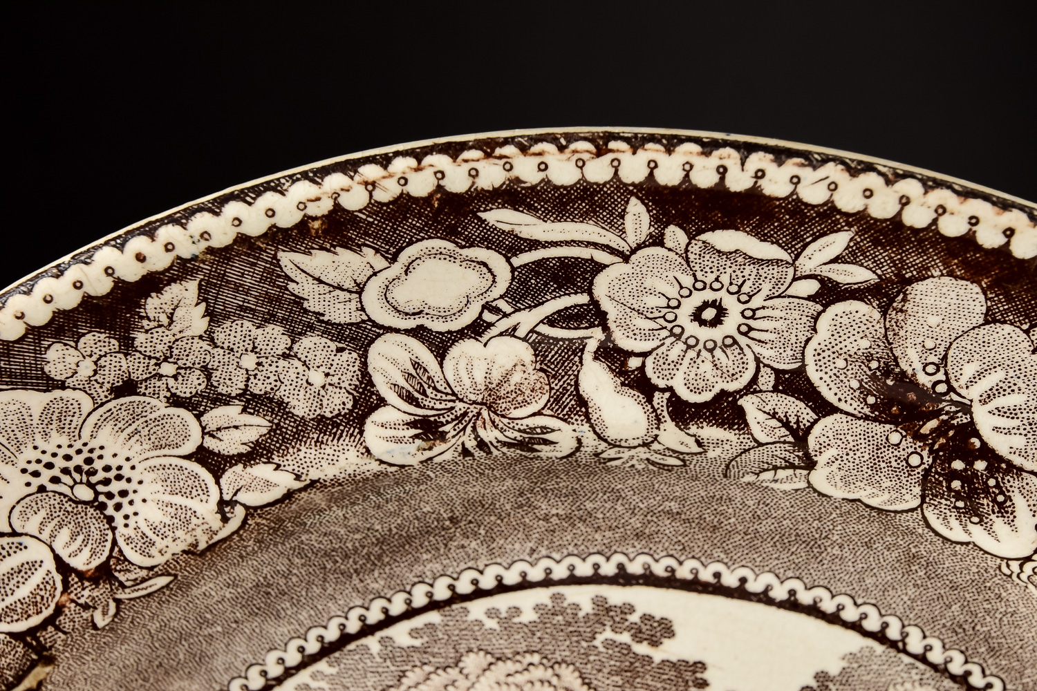 A Vintage Ceramic Plate