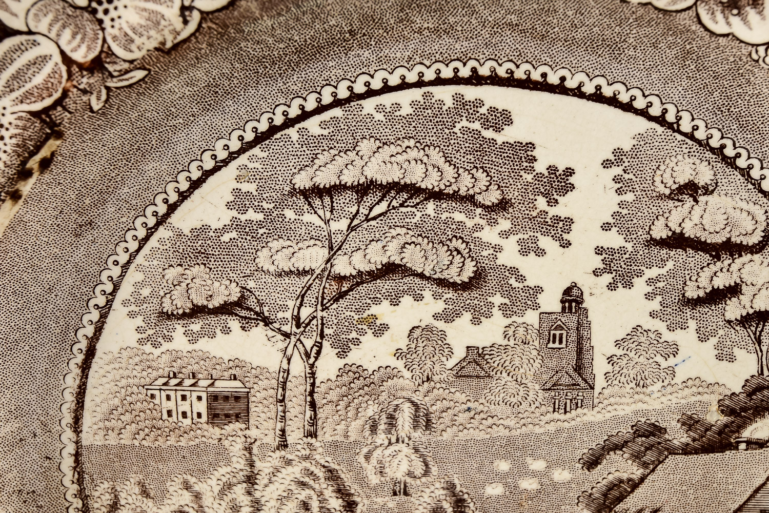 A Vintage Ceramic Plate