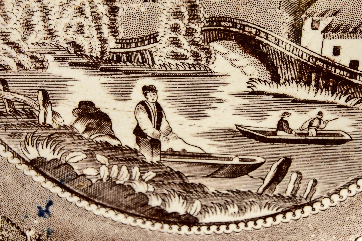 A Vintage Ceramic Plate