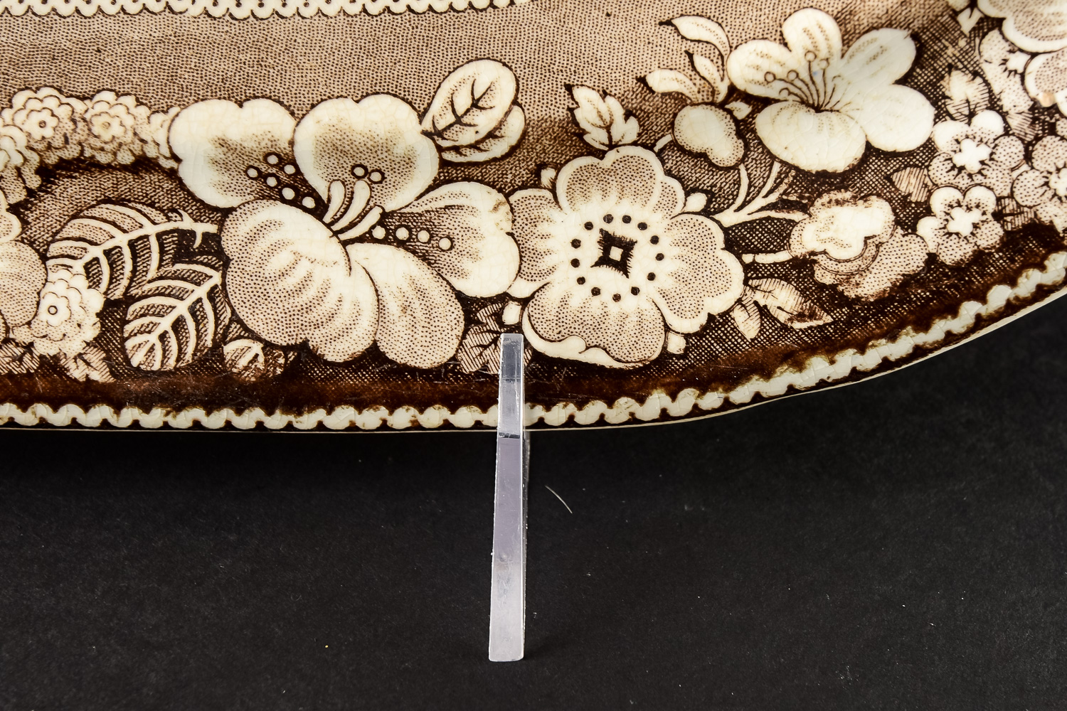 Antique "Wild Rose" Platter