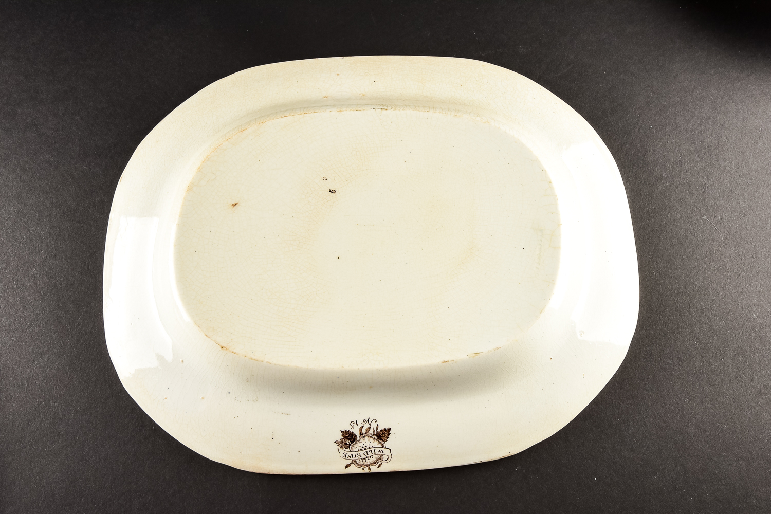 Antique "Wild Rose" Platter
