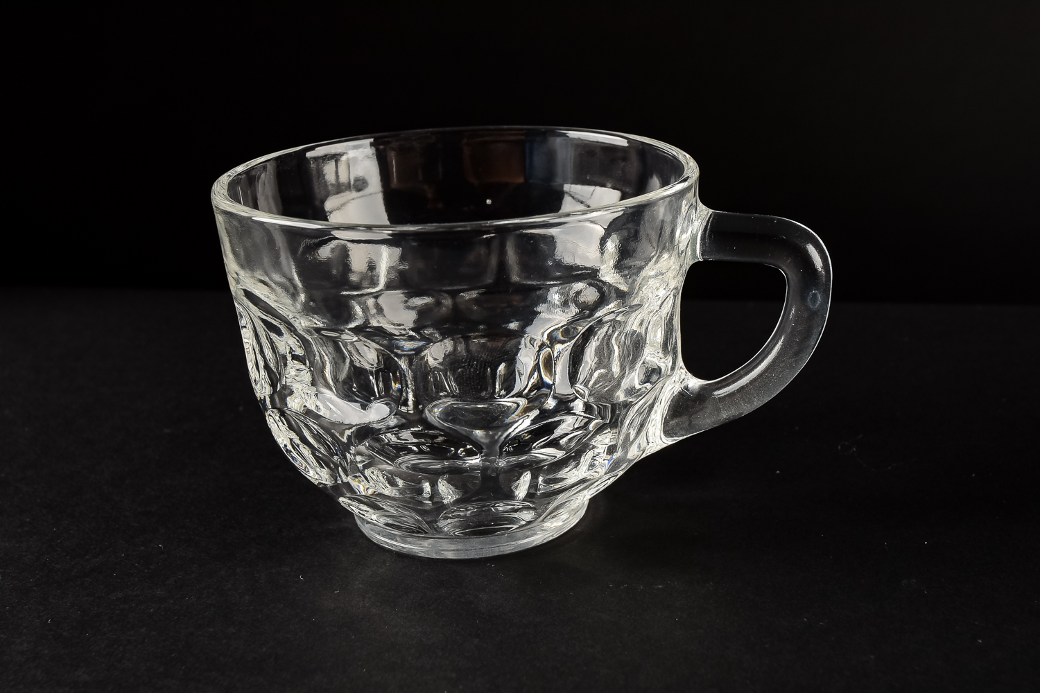 Collection of "Yorktown" Federal Glass Cups