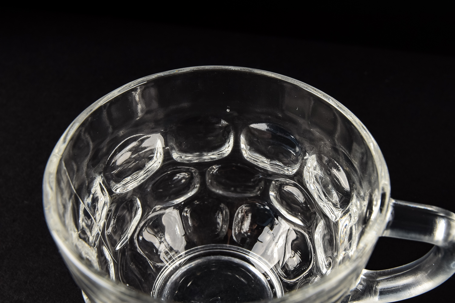 Collection of "Yorktown" Federal Glass Cups