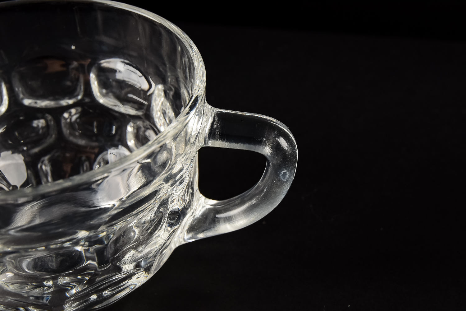 Collection of "Yorktown" Federal Glass Cups