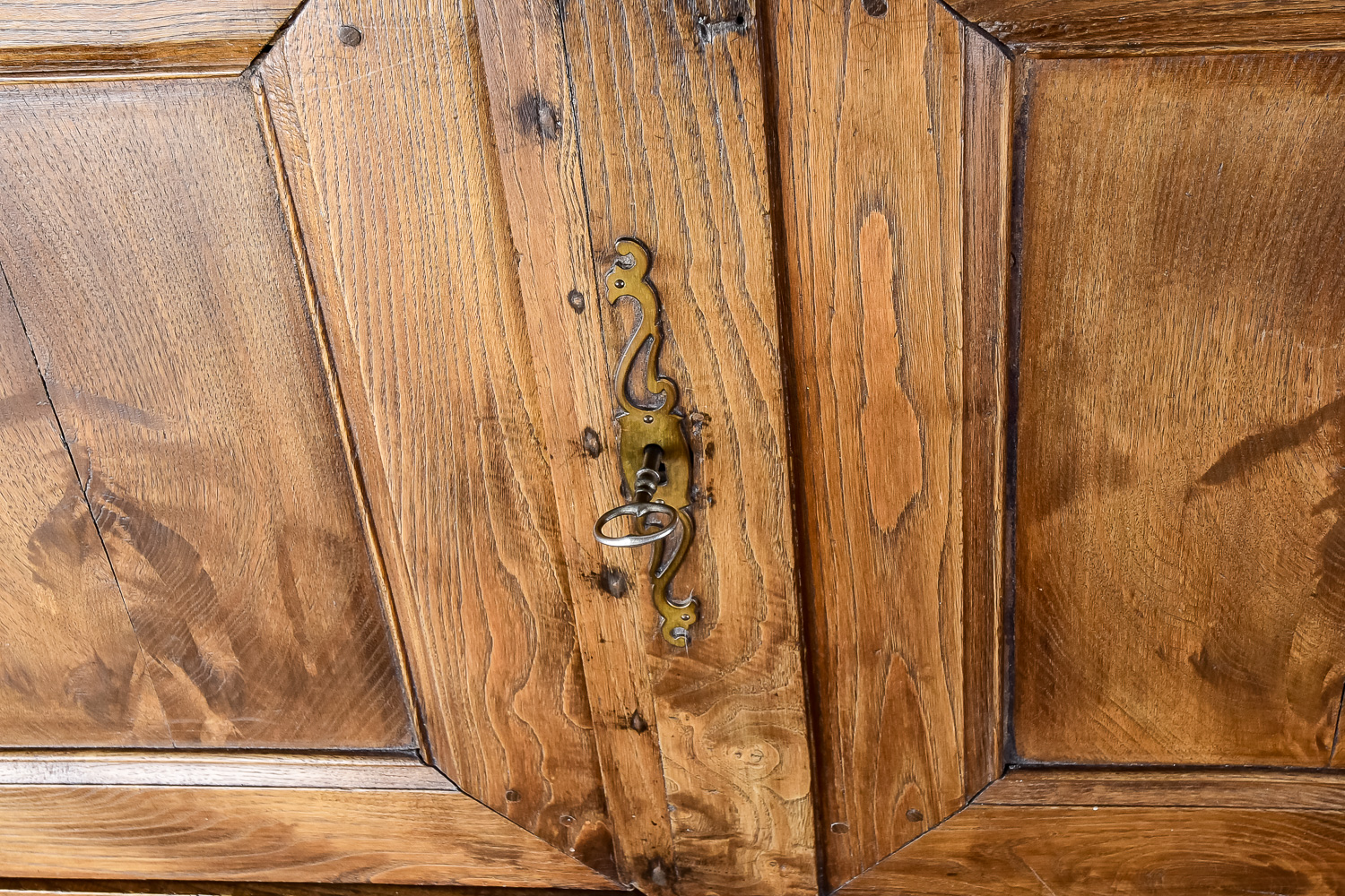 Antique French Chestnut Dresser Base c. 1820