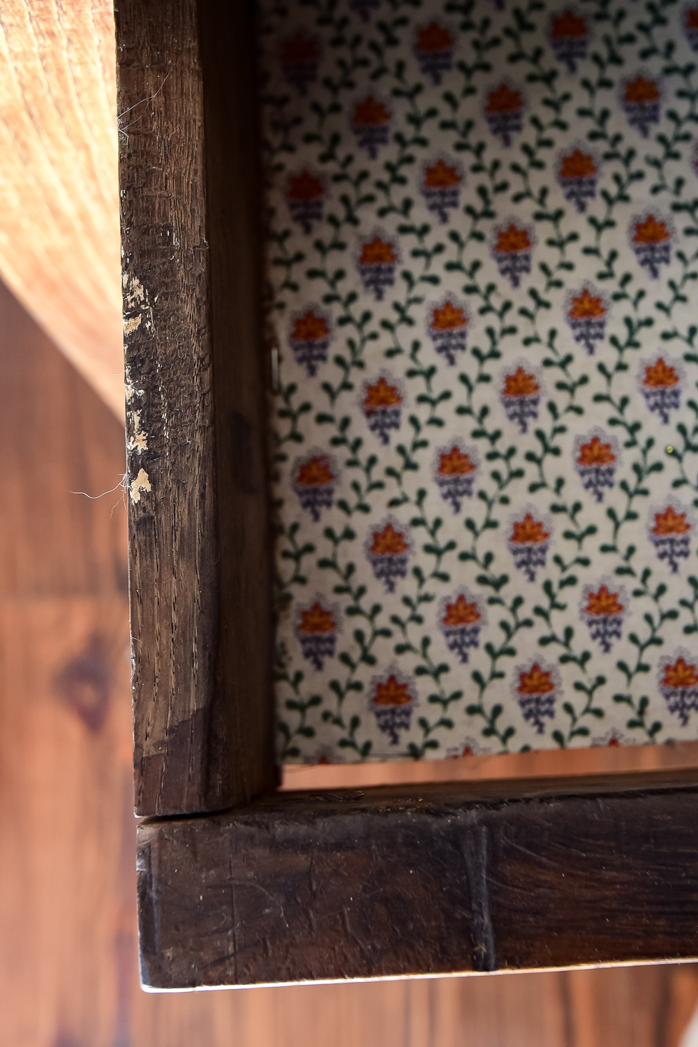 Antique French Chestnut Dresser Base c. 1820