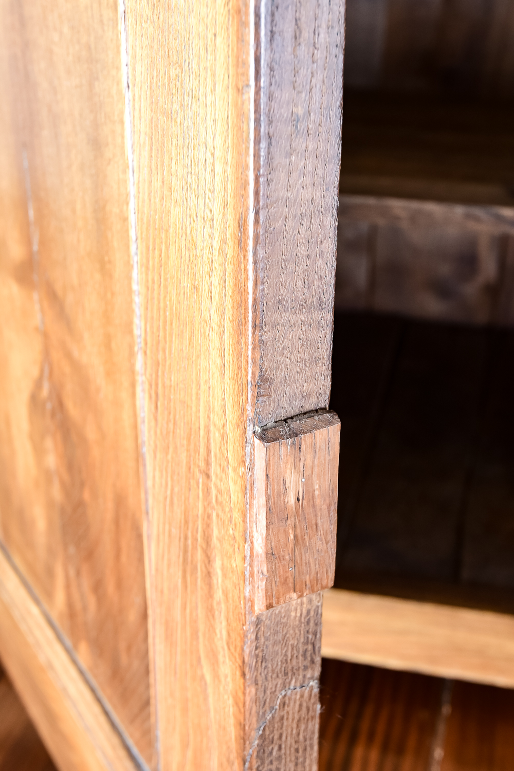 Antique French Chestnut Dresser Base c. 1820