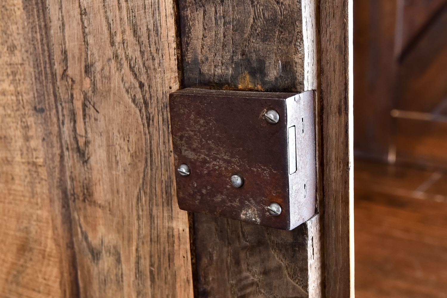 Antique French Chestnut Dresser Base c. 1820