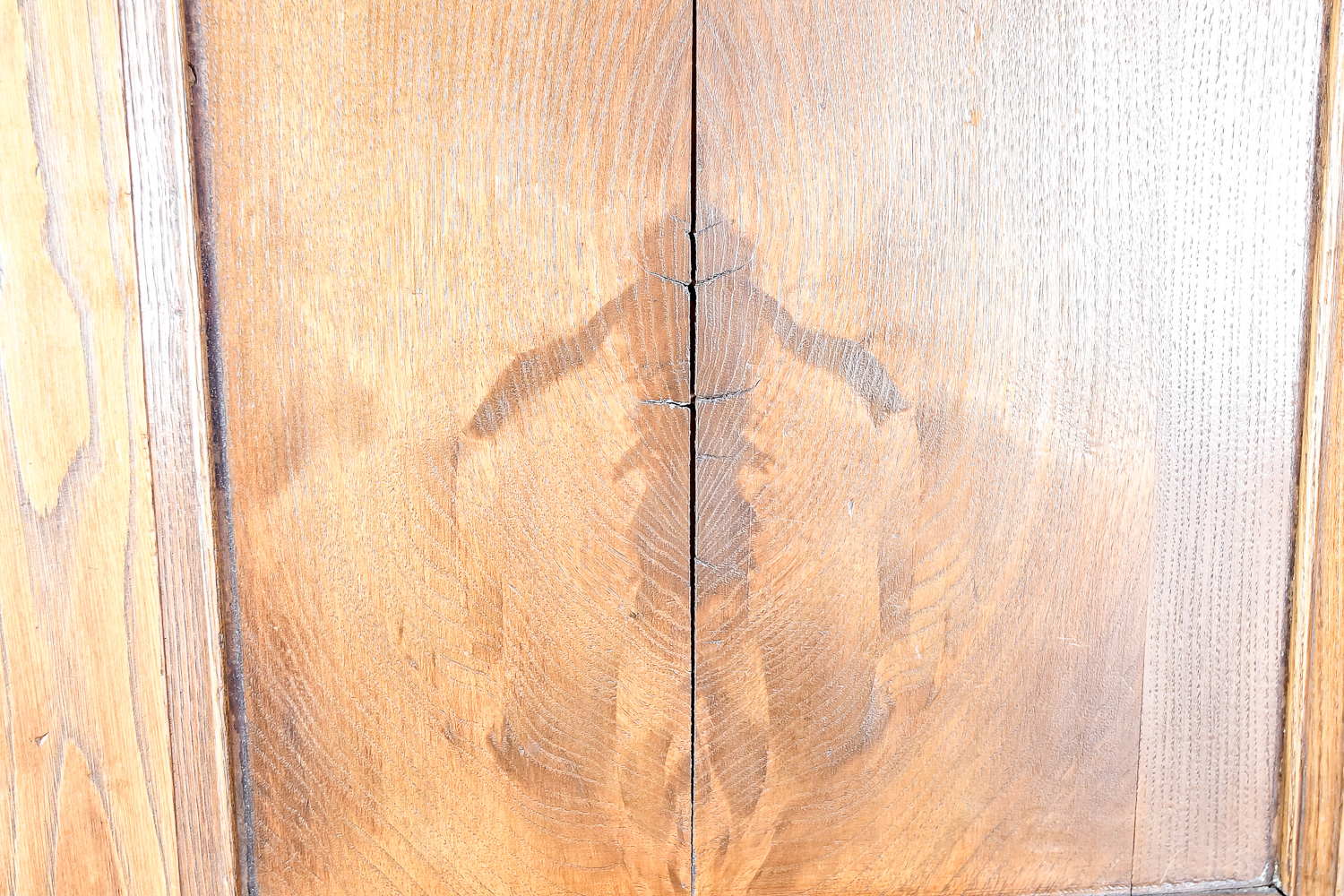 Antique French Chestnut Dresser Base c. 1820