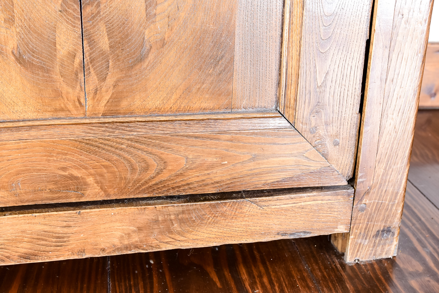 Antique French Chestnut Dresser Base c. 1820
