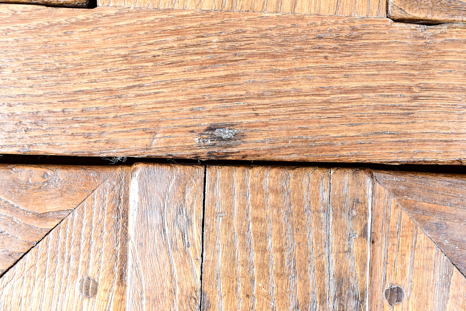 Antique French Chestnut Dresser Base c. 1820