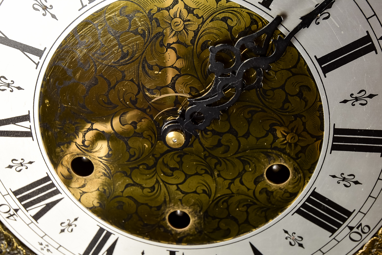 Antique Smiths Tempus Fugit Grandmother Clock