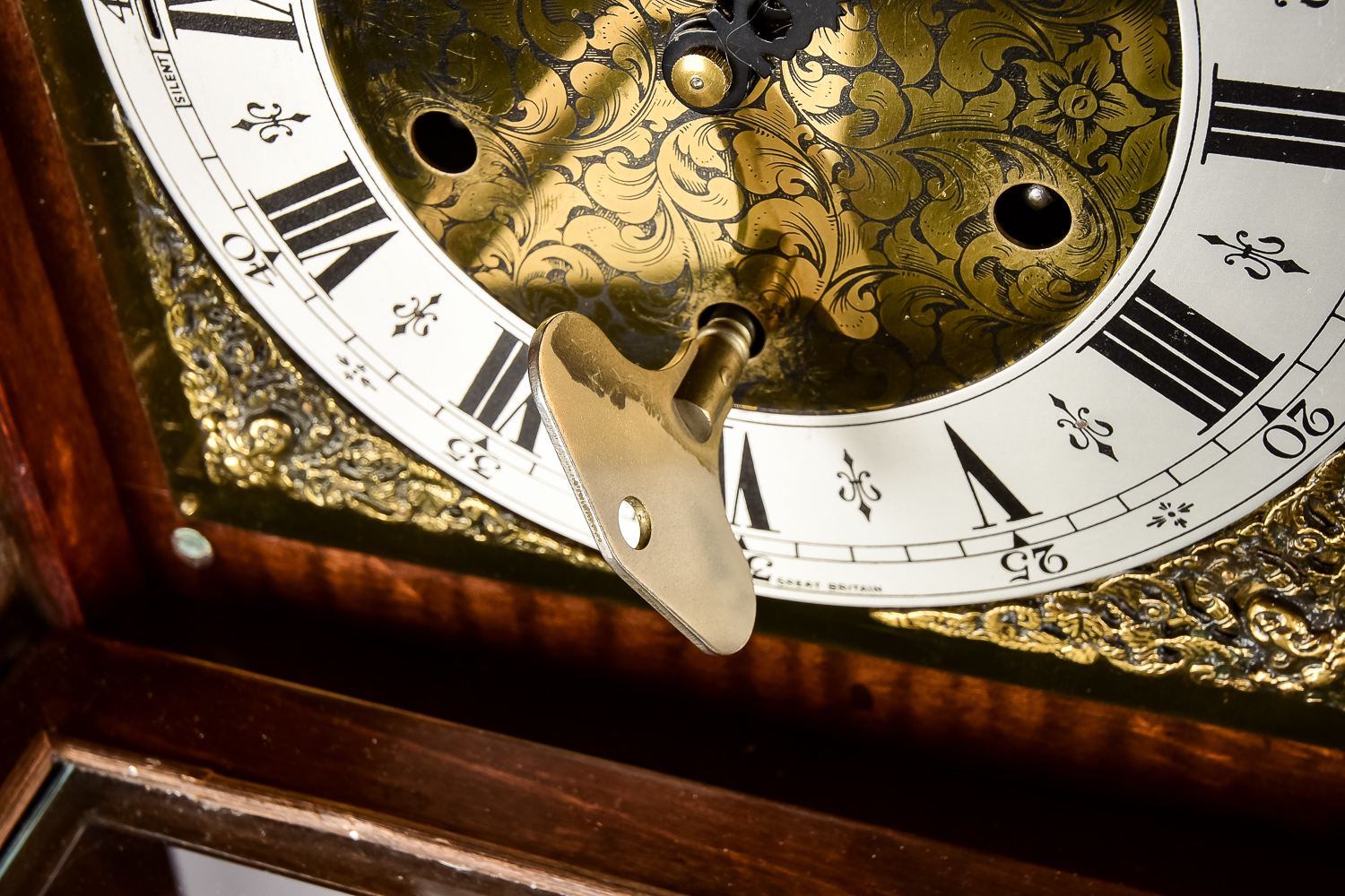 Antique Smiths Tempus Fugit Grandmother Clock