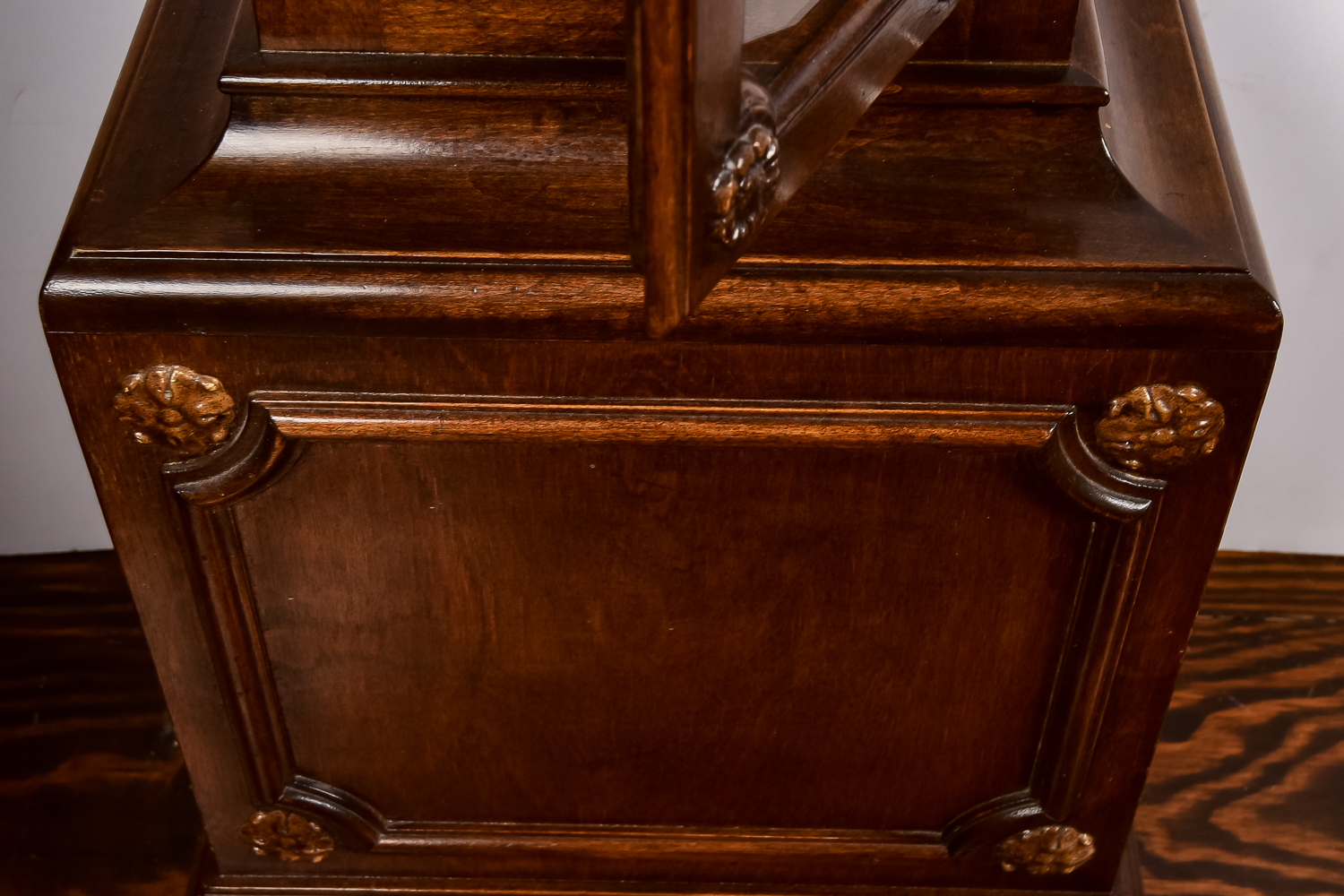 Antique Smiths Tempus Fugit Grandmother Clock