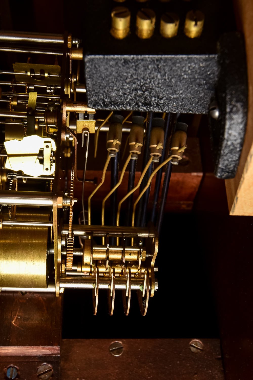 Antique Smiths Tempus Fugit Grandmother Clock