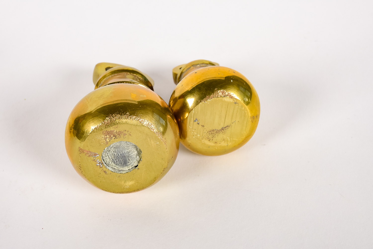 Antique Brass and Lead Weight Set