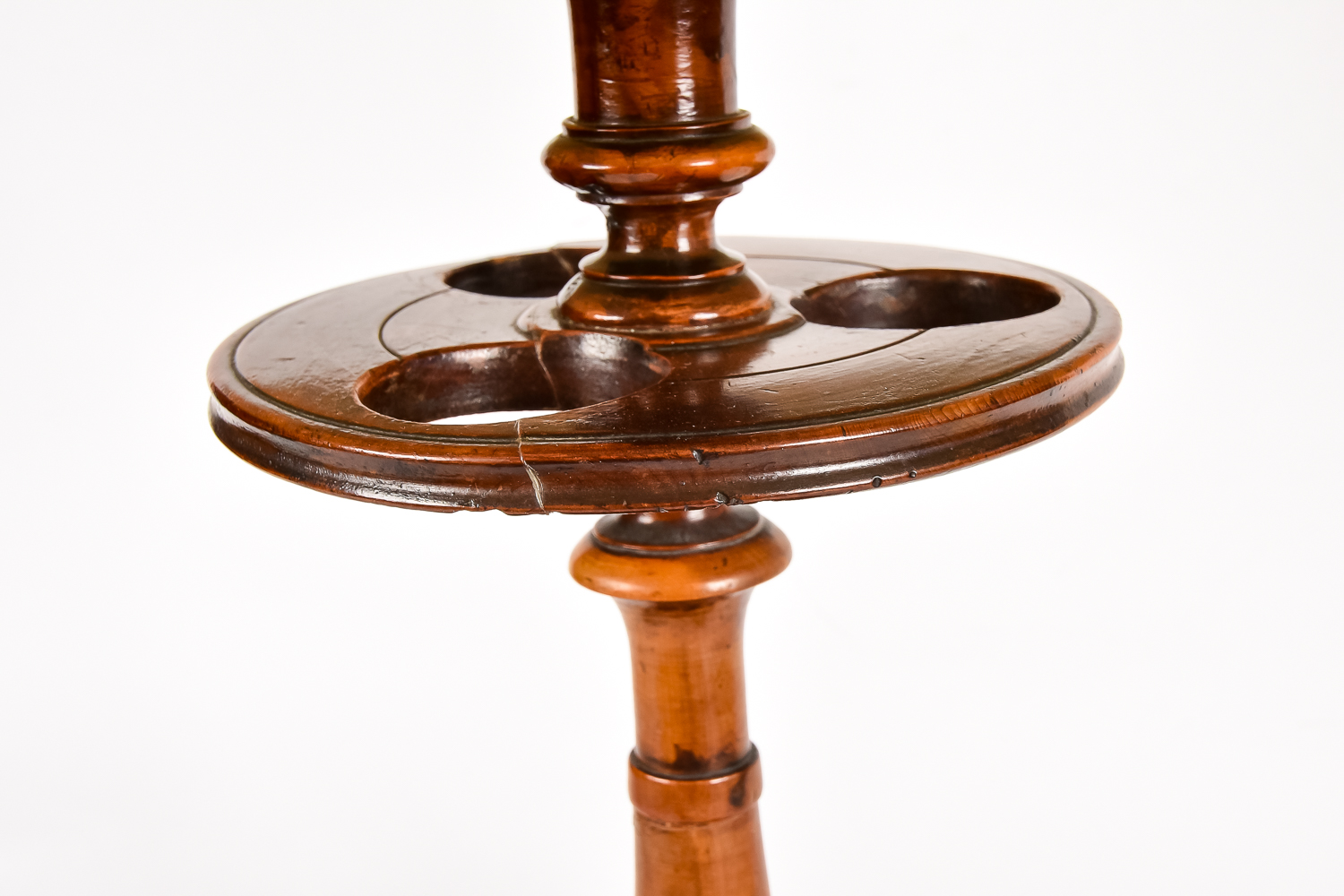 Antique Converted Pipe Rack Lamp