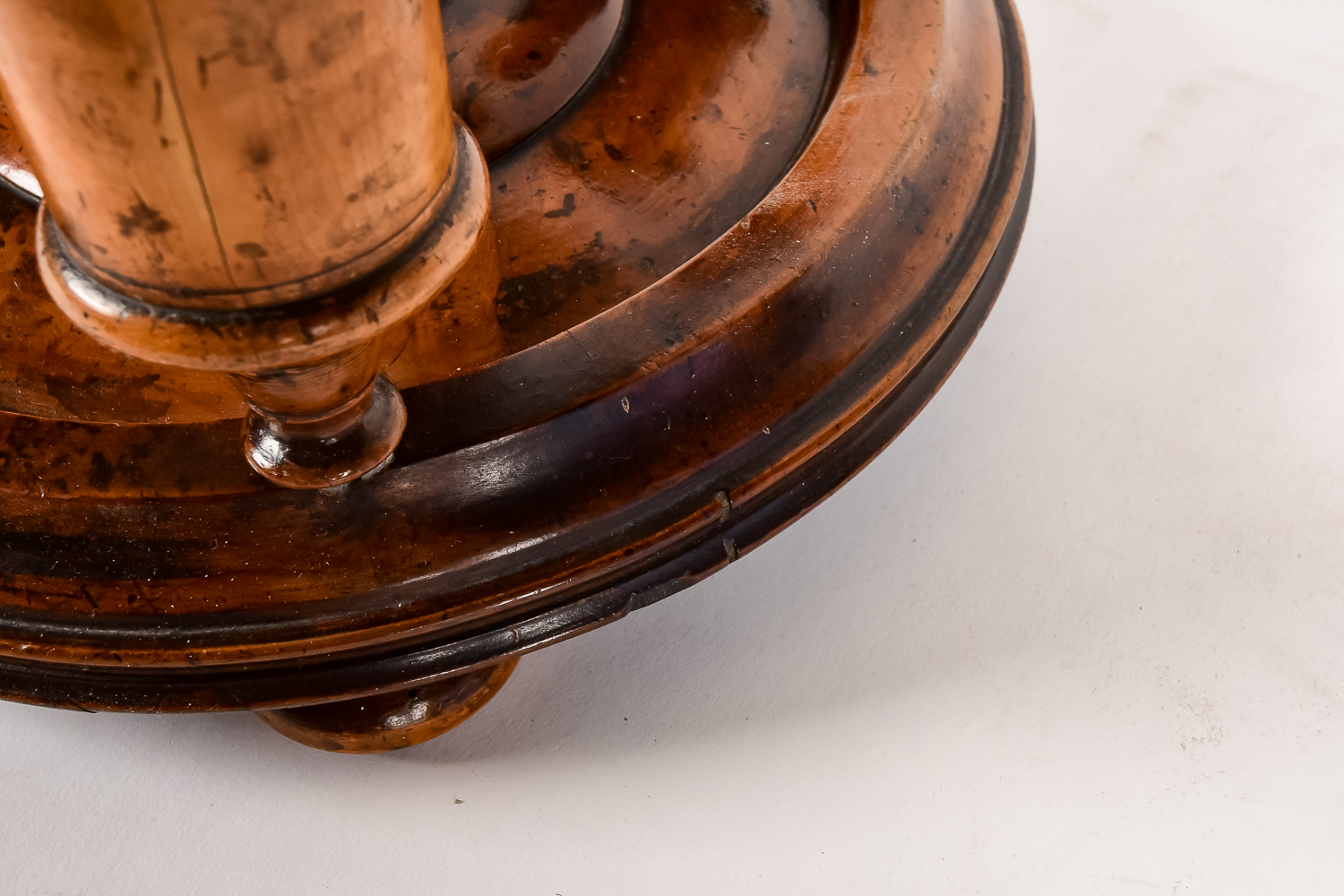 Antique Converted Pipe Rack Lamp