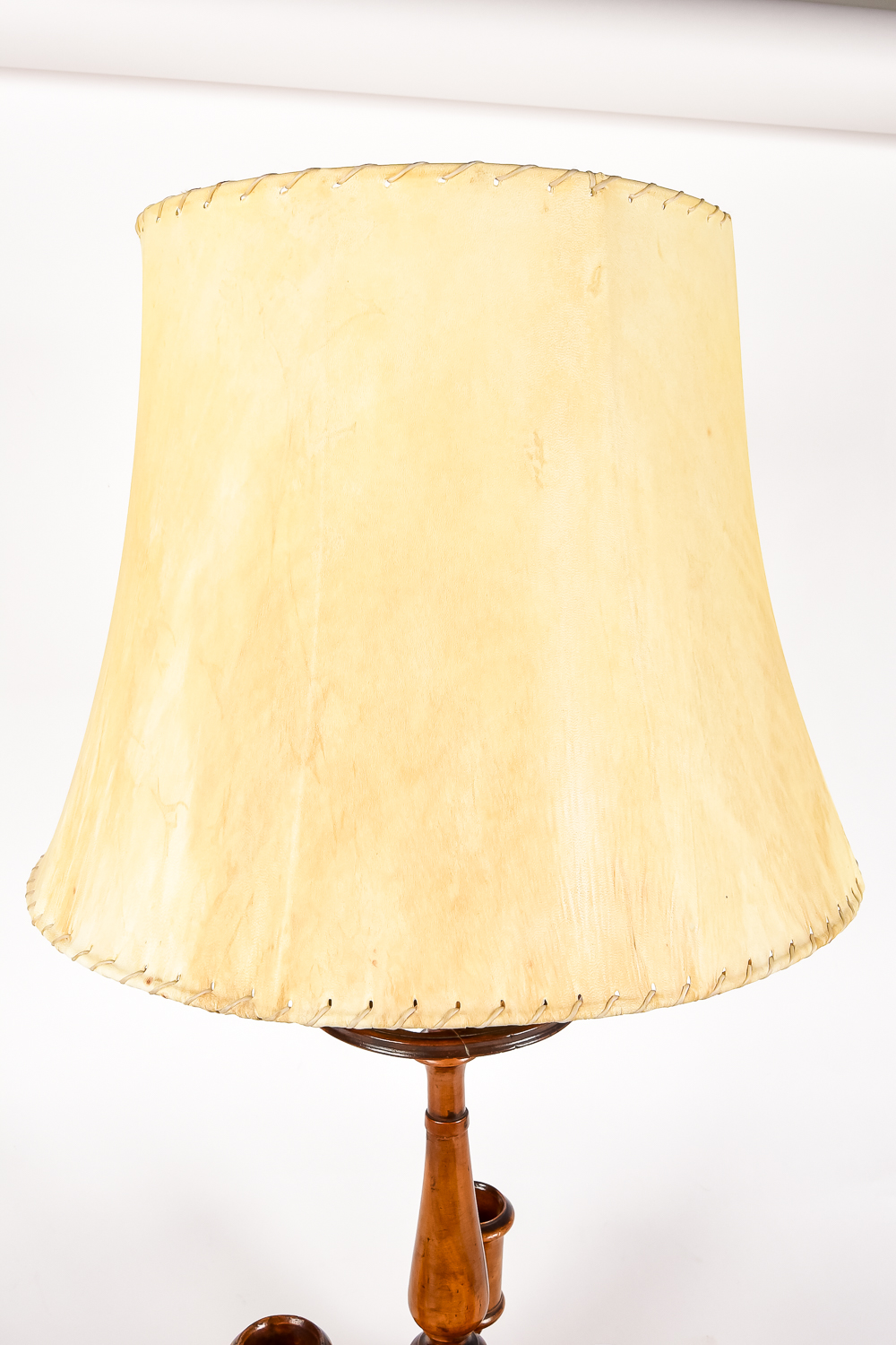 Antique Converted Pipe Rack Lamp