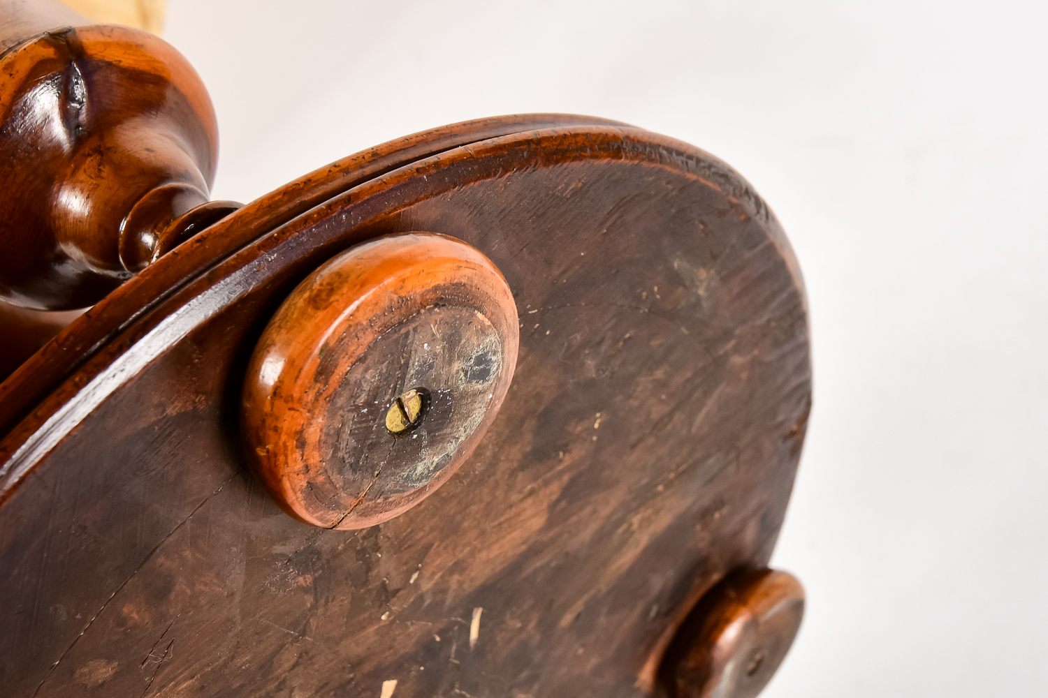 Antique Converted Pipe Rack Lamp