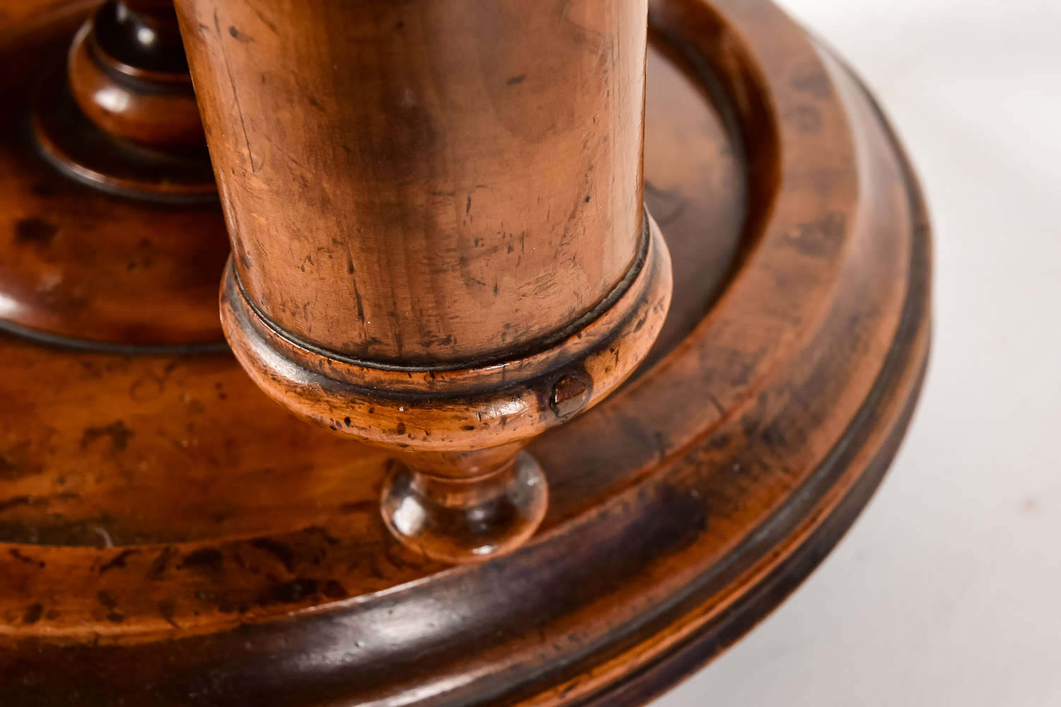 Antique Converted Pipe Rack Lamp