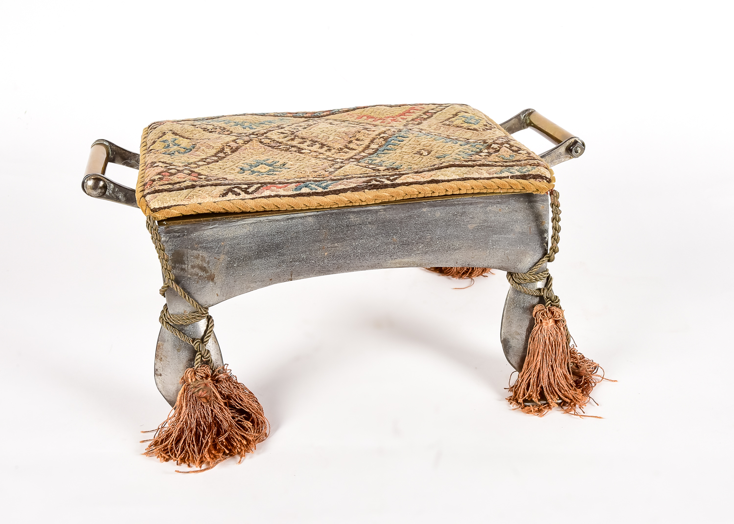 Iron and Brass Footman, Circa 1890