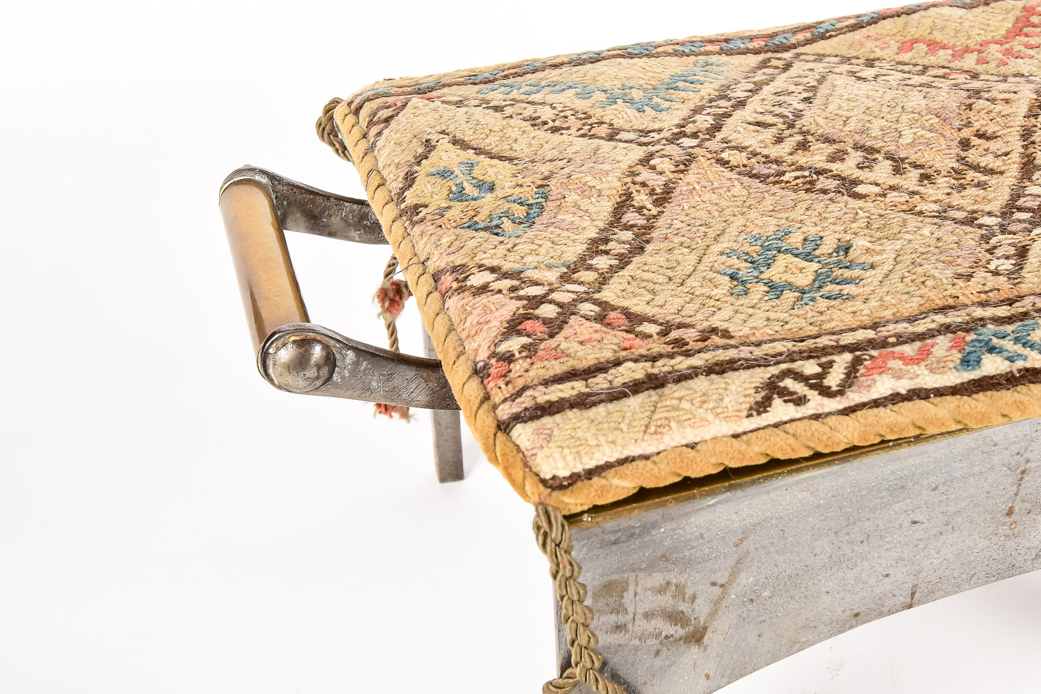 Iron and Brass Footman, Circa 1890