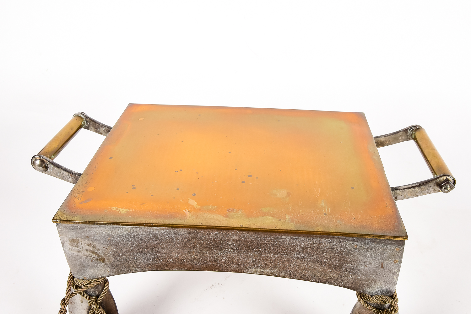 Iron and Brass Footman, Circa 1890