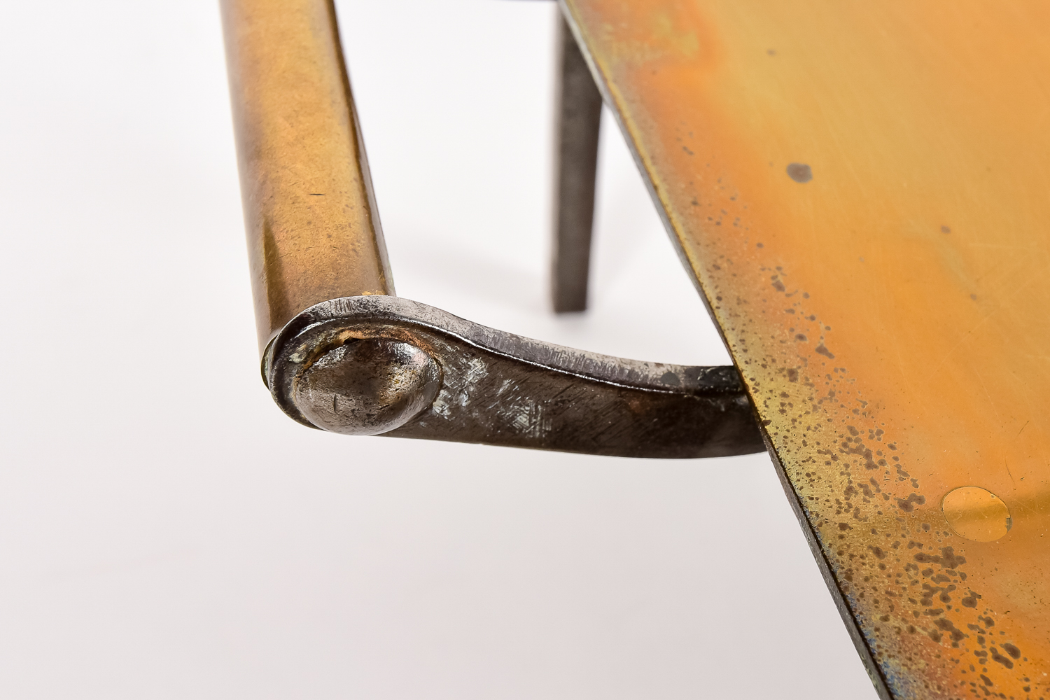 Iron and Brass Footman, Circa 1890