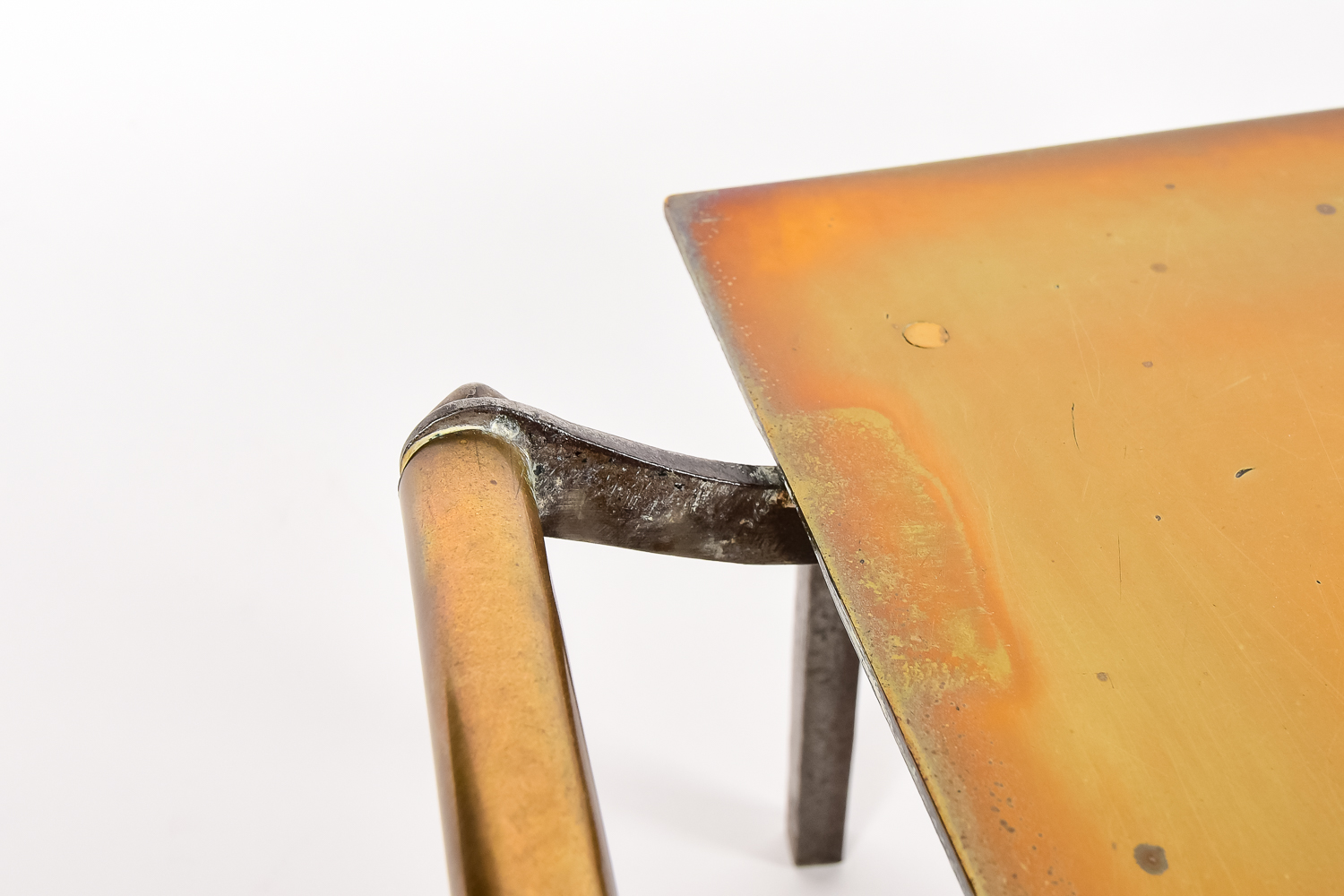 Iron and Brass Footman, Circa 1890