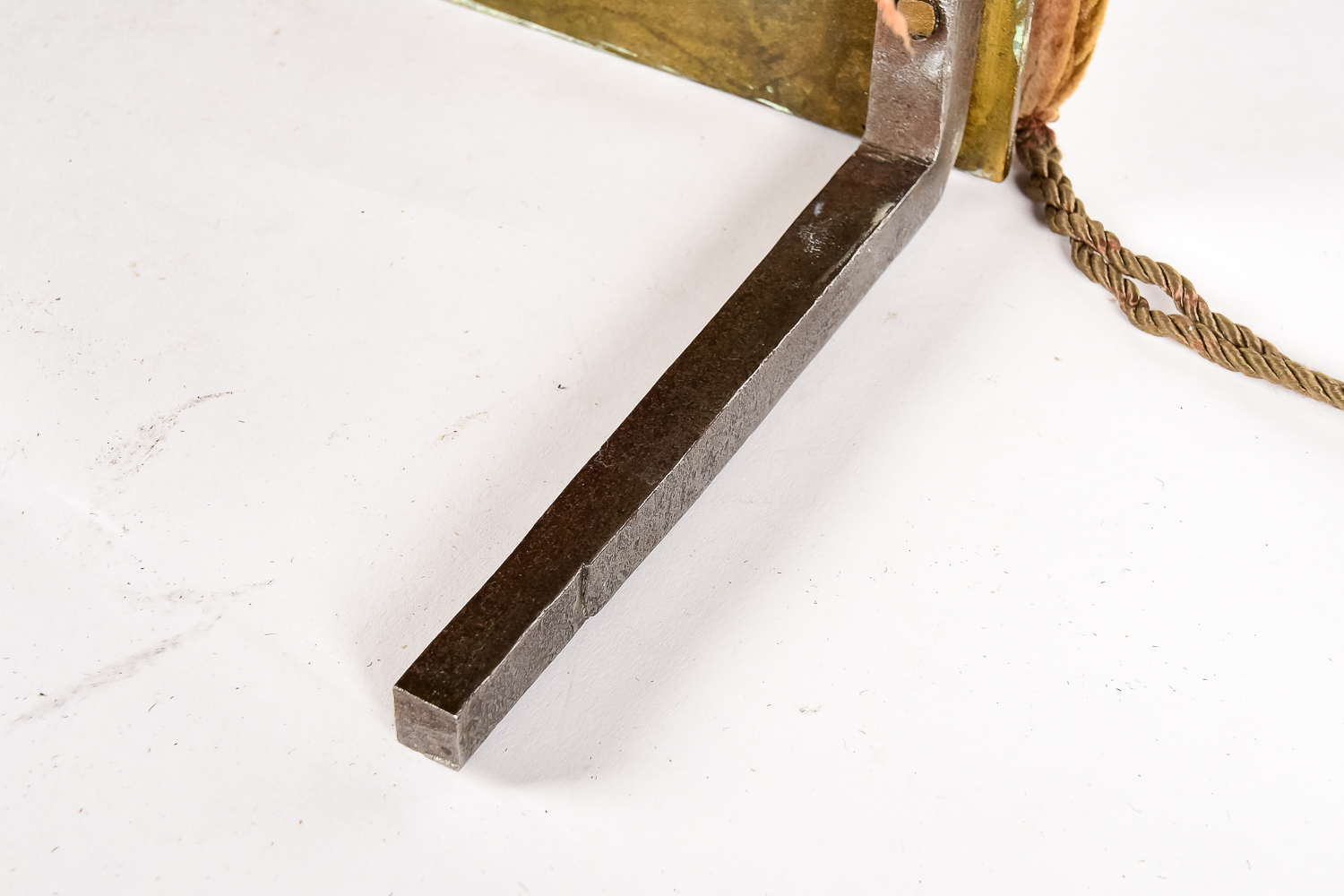 Iron and Brass Footman, Circa 1890