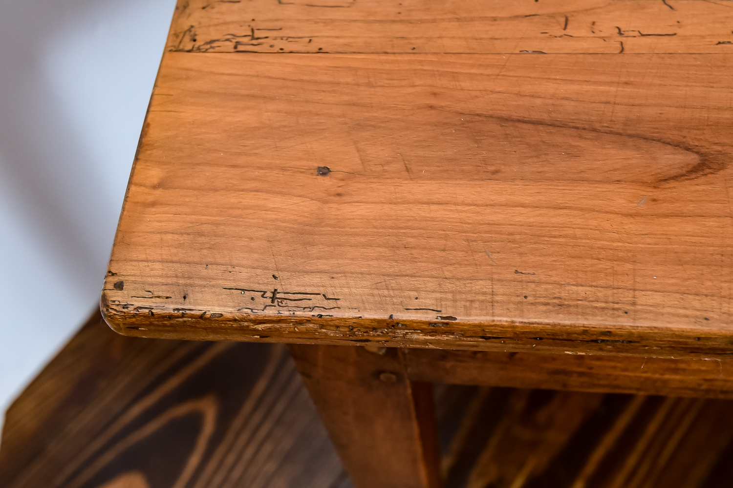 Antique French Cherry Coffee Table