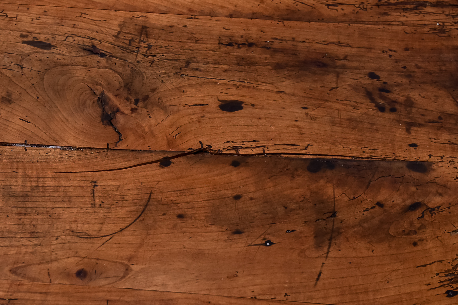 Antique French Cherry Coffee Table