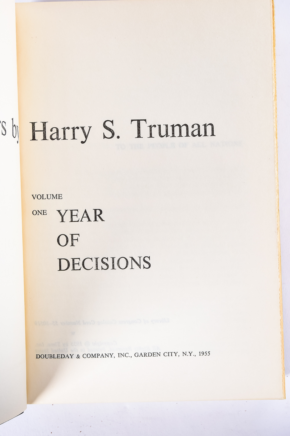 Collection of Kennedy and Truman Books