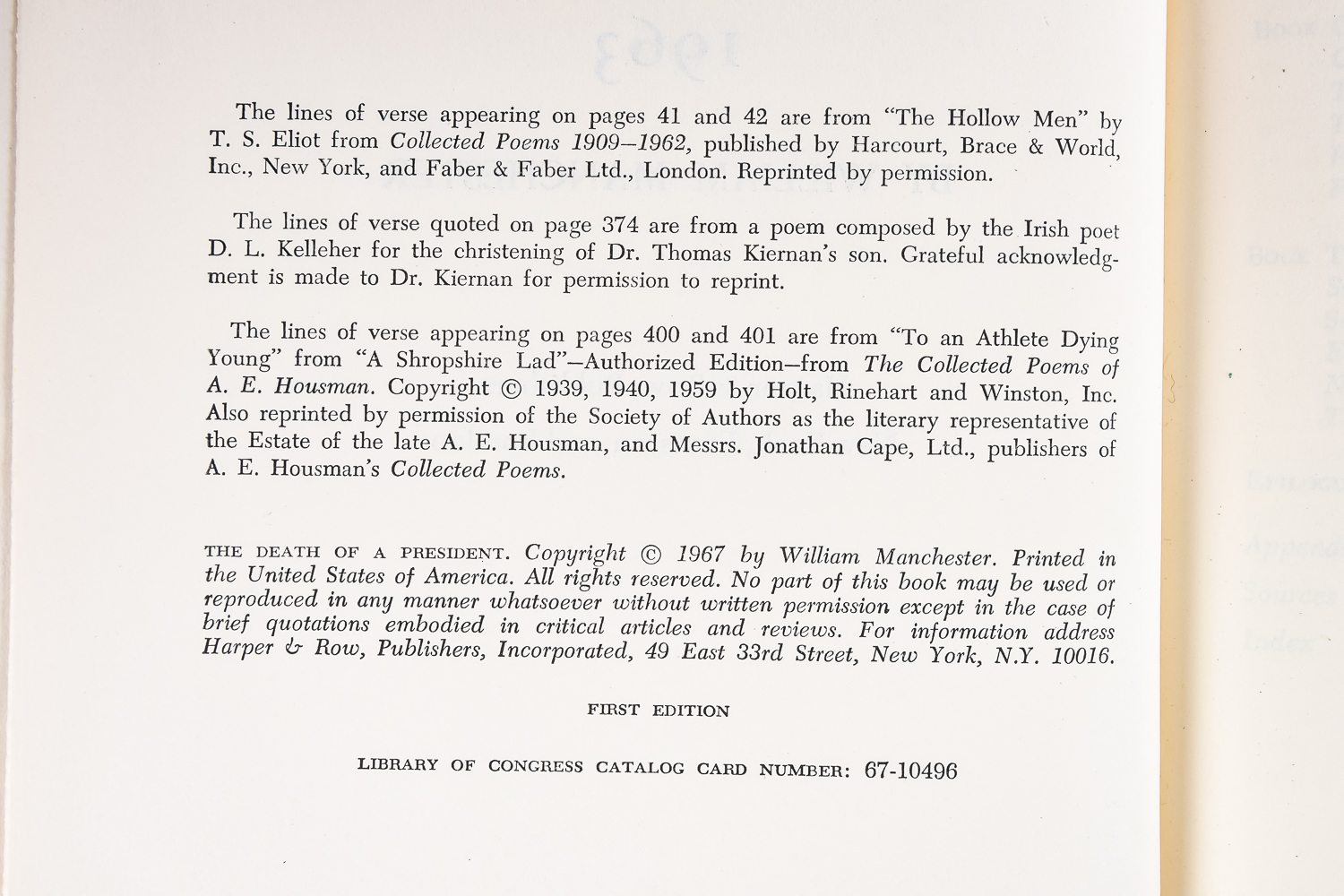 Collection of Kennedy and Truman Books