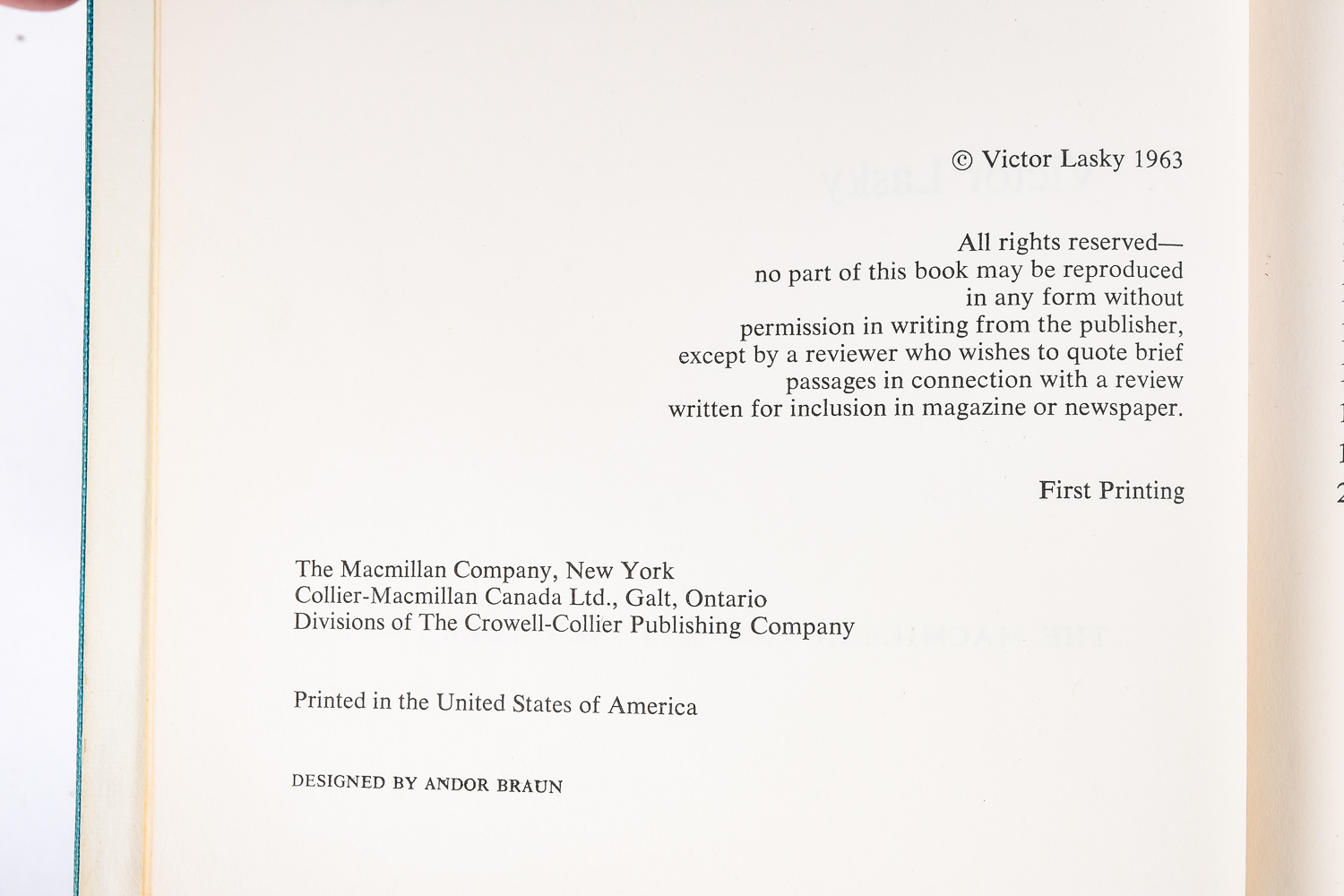 Collection of Kennedy and Truman Books