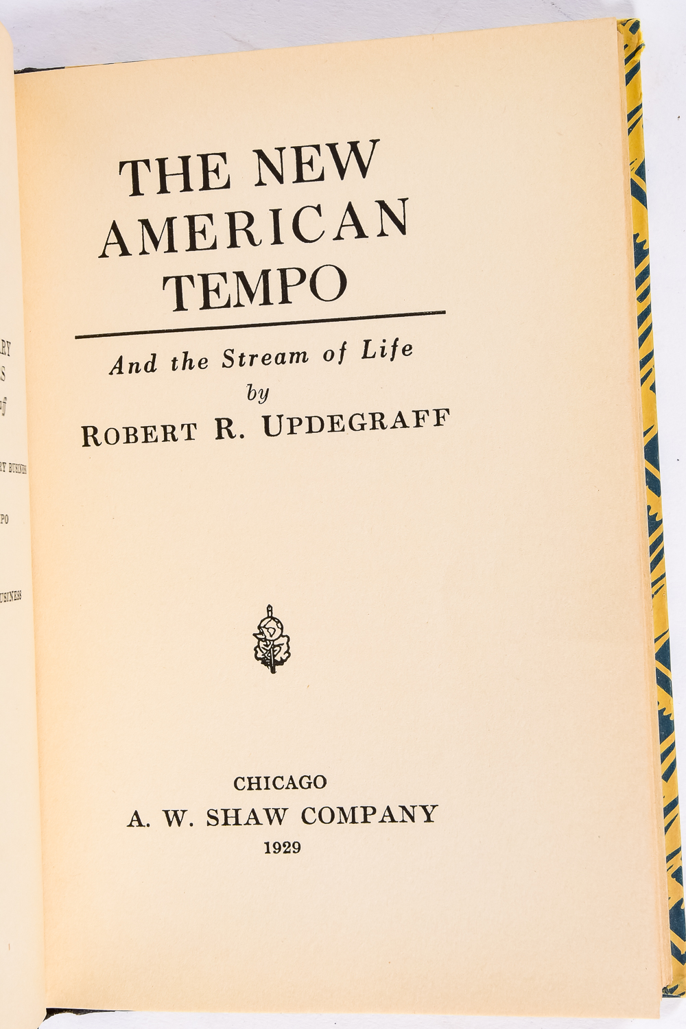 Collection of Robert R. Updegraff Books