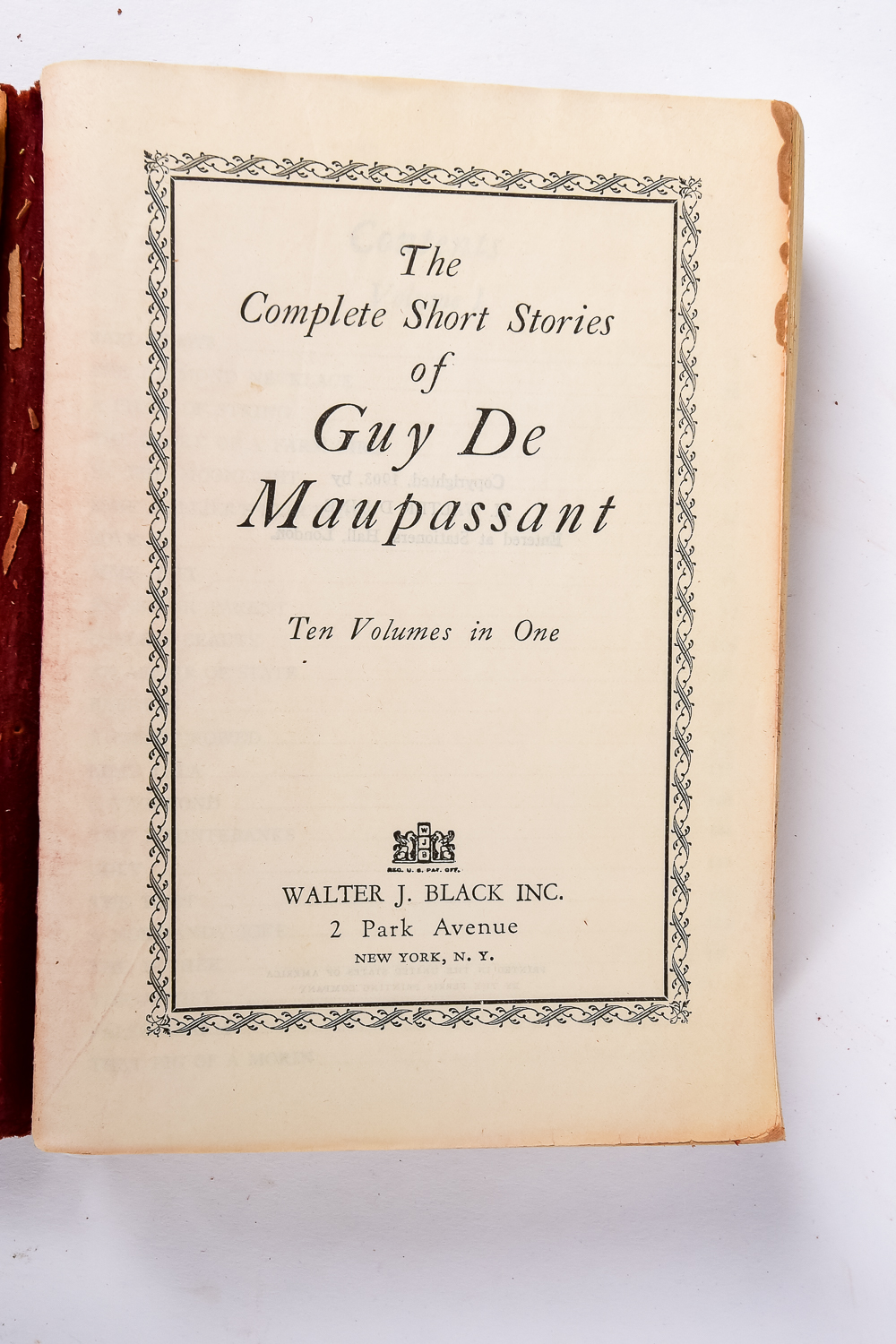 Pair of Antique Books